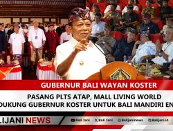 Pasang PLTS Atap, Mall Living World Dukung Gubernur Koster Untuk Bali Mandiri Energi