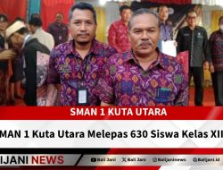 SMAN 1 Kuta Utara Melepas 630 Siswa Kelas XII