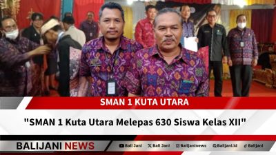 "Pelepasan Siswa SMAN 1 Kuta Utara 2025 di Aula Sekolah"