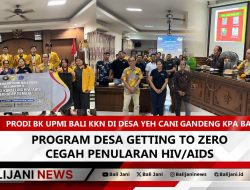 Prodi BK UPMI Bali KKN di Desa Yeh Cani Gandeng KPA Badung, Program Desa Getting to Zero Cegah Penularan HIV/AIDS