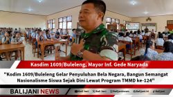 Kodim Buleleng beri penyuluhan bela negara ke siswa SMPN 5 Depeha