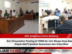 KBO Satbinmas Polres Buleleng Beri Penyuluhan Penting di TMMD ke-124: Warga Desa Depeha Diajak Aktif Ciptakan Keamanan dan Ketertiban