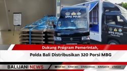 Dukung Program Pemerintah, Polda Bali Distribusikan 320 Porsi MBG