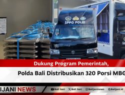Dukung Program Pemerintah, Polda Bali Distribusikan 320 Porsi MBG