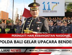 Peringati Hari Kebangkitan Nasional, Polda Bali Gelar Upacara Bendera