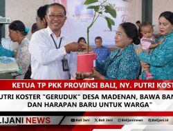 Putri Koster “Geruduk” Desa Madenan, Bawa Bansos dan Harapan Baru untuk Warga