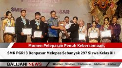Pelepasan siswa SMK PGRI 3 Denpasar angkatan 2025