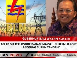 Blackout Listrik Bali, Koster Gerak Cepat Pimpin Rapat Darurat dengan Dirut PLN