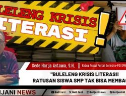 Buleleng Krisis Literasi! Ratusan Siswa SMP Tak Bisa Membaca