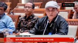 Ketua PWI Pusat Zulmansyah Kritik Revisi UU Penyiaran dalam RDPU DPR