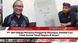 Warga Buyan Buleleng menolak klaim penggarap bayangan PT SBH dalam sengketa tanah negara