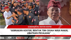 Gebrakan Gubernur Koster Bentuk Tim Awasi WNA Nakal Libatkan Pecalang