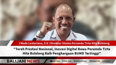 Perumda Tirta Hita Buleleng raih penghargaan Top BUMD Awards 2025
