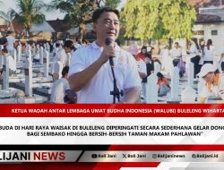 Umat Buda di Hari Raya Waisak Di Buleleng Diperingati Secara Sederhana Gelar Donor Darah, Bagi Sembako Hingga Bersih-Bersih Taman Makam Pahlawan