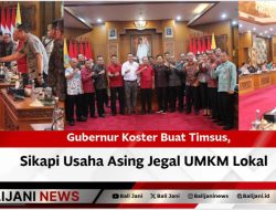 Gubernur Koster Buat Timsus, Sikapi Usaha Asing Jegal UMKM Lokal