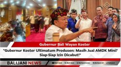 Gubernur Koster Ultimatum Produsen: Masih Jual AMDK Mini? Siap-Siap Izin Dicabut!