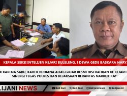 Dibekuk karena Sabu, Kadek Budiana alias Gujar Resmi Diserahkan ke Kejari Buleleng: Sinergi Tegas Polres dan Kejaksaan Berantas Narkotika!