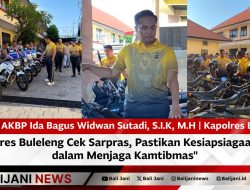 Kapolres Buleleng Cek Sarpras, Pastikan Kesiapsiagaan Polri dalam Menjaga Kamtibmas