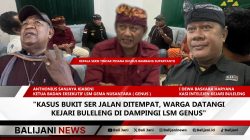 Kasus Bukit Ser Jalan Ditempat, Warga Datangi Kejari Buleleng di Dampingi LSM Genus