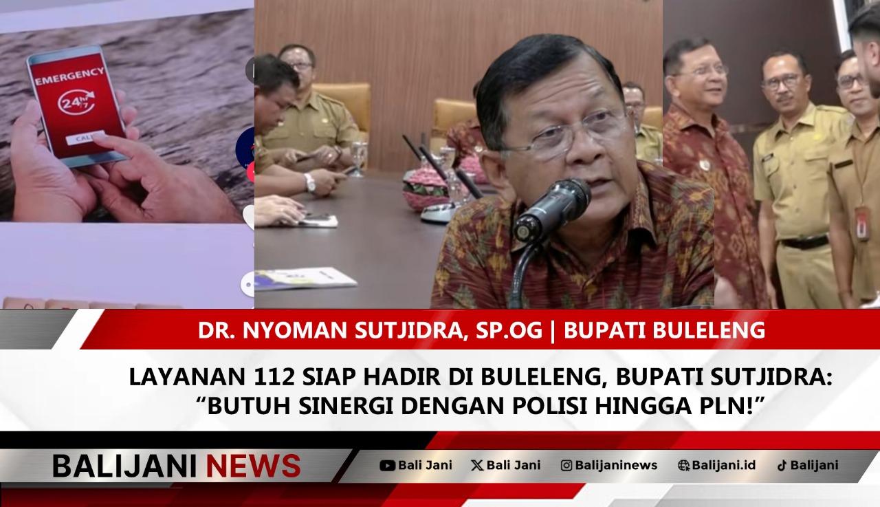 Bupati Sutjidra menerima audiensi dari PT. Jasnita Telekomindo di Buleleng Command Center