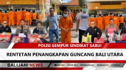 Polisi Gempur Sindikat Sabu! Rentetan Penangkapan Guncang Bali Utara
