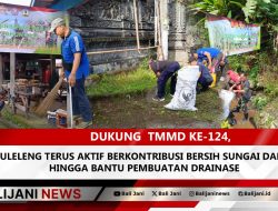 Dukung TMMD ke-124, OPD Buleleng Terus Aktif Berkontribusi Bersih Sungai dan Pasar hingga Bantu Pembuatan Drainase
