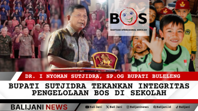 Bupati Buleleng Tekankan Integritas Pengelolaan BOS