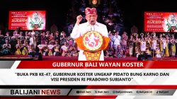 Gubernur Koster Buka PKB dan Kutip Pidato Bung Karno