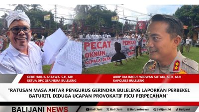 Perbekel Baturiti dilaporkan Gerindra Buleleng ke Polres
