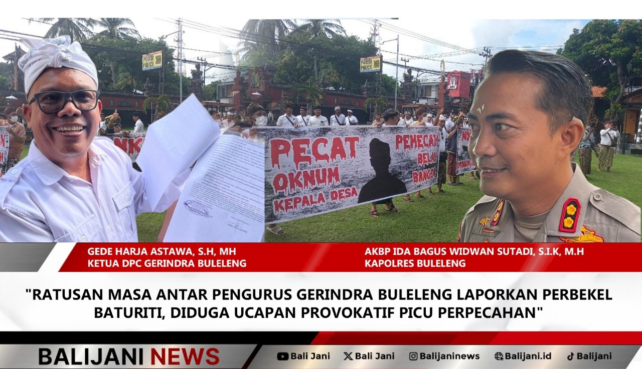 Perbekel Baturiti dilaporkan Gerindra Buleleng ke Polres