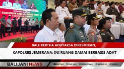 Gubernur Bali resmikan Bale Kertha Adhyaksa Jembrana bersama Kapolres, simbol sinergi hukum adat