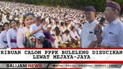 Ribuan Calon PPPK Mejaya-Jaya Disucikan Sebelum Pelantikan