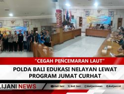 Cegah Pencemaran Laut, Polda Bali Edukasi Nelayan Lewat Program Jumat Curhat