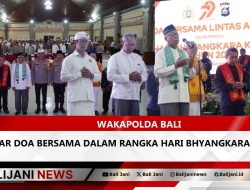 Wakapolda Bali Gelar Doa Bersama Dalam Rangka Hari Bhyangkara Ke-79