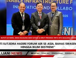 Bupati Sutjidra Hadiri Forum Air Se-Asia, Bahas Swasembada hingga Iklim Ekstrem!