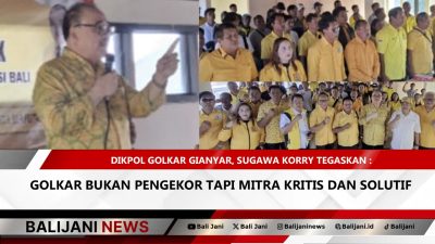 Pendidikan politik Golkar Gianyar bentuk kader solutif dan kritis