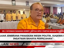Golkar Jembrana Panaskan Mesin Politik, Sugawa Korry Ingatkan Bahaya Perpecahan