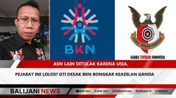 GTI desak BKN bongkar kejanggalan pengangkatan pejabat usia 58 tahun