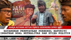 Harja Astawa tanggapi pernyataan perbekel Baturiti terkait bantuan sosial