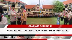 Kapolres Buleleng Peduli Kamtibmas bersama Saka Bhayangkara