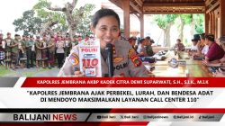 Kapolres Jembrana ajak maksimalkan layanan Call Center 110