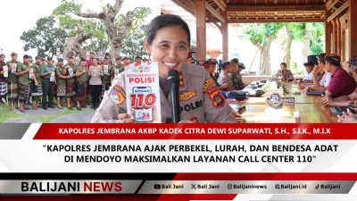 Kapolres Jembrana ajak maksimalkan layanan Call Center 110