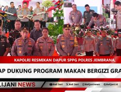 Kapolri Resmikan Dapur SPPG Polres Jembrana, Siap Dukung Program Makan Bergizi Gratis