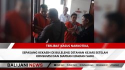 Penangkapan sepasang kekasih dalam kasus narkotika di Buleleng