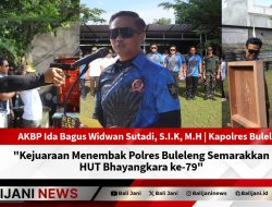 Kejuaraan Menembak Polres Buleleng Semarakkan HUT Bhayangkara ke-79