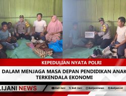 Kepedulian Nyata Polri dalam Menjaga Masa Depan Pendidikan Anak Terkendala Ekonomi
