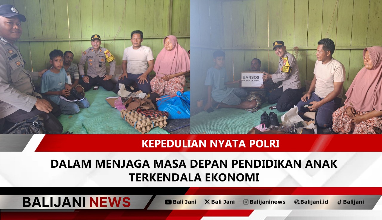 Kepedulian Nyata Polri terhadap pendidikan anak rentan di Tojo Una-Una
