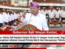 Koster Minta 158 Pejabat Eselon III dan IV Jangan Aneh-aneh, Tegaskan Pengisian Jabatan Sesuai Prinsip Merit dan Manajemen Talenta
