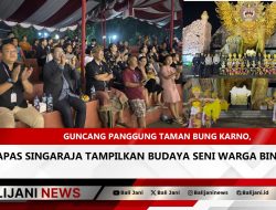Guncang Panggung Taman Bung Karno, Lapas Singaraja Tampilkan Budaya Seni Warga Binaan