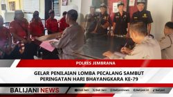 Lomba Pecalang Polres Jembrana sambut Hari Bhayangkara ke-79